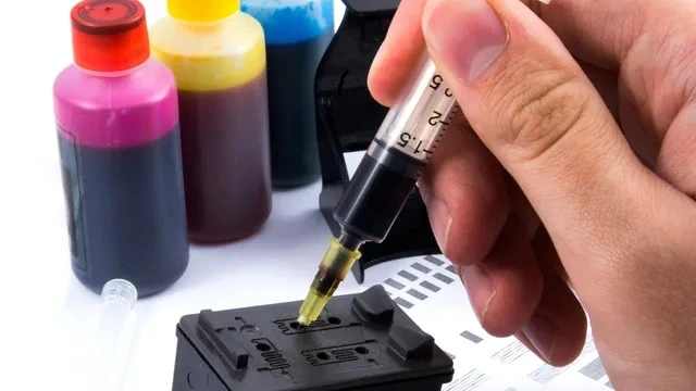 آموزش گام به گام هواگیری کارتریج جوهرافشان در منزل